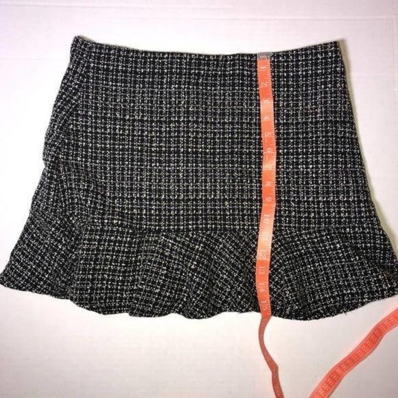Vintage Charlotte Russe Tweed Skirt Juniors Size Large - Picture 8 of 8
